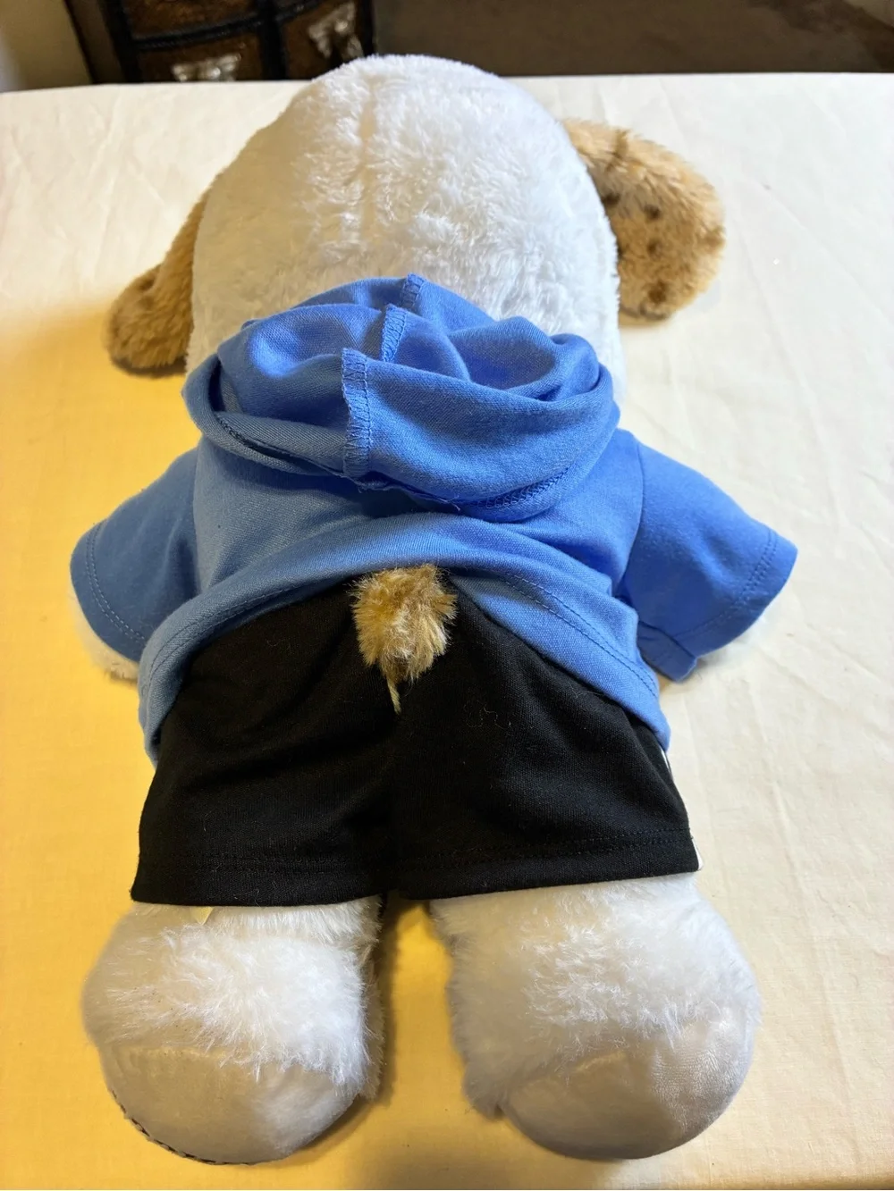 Rare Chocolate Chip Build-A-Bear  Sanrio Pochacco Dog Plush in Soccer Gear